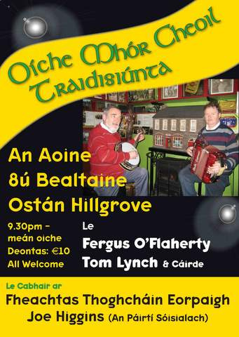 Joe Higgins Dingle Election Fundraiser (Irish)