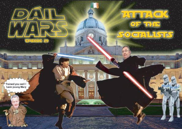 Mary Harney Luke Skywalker - Dail Wars