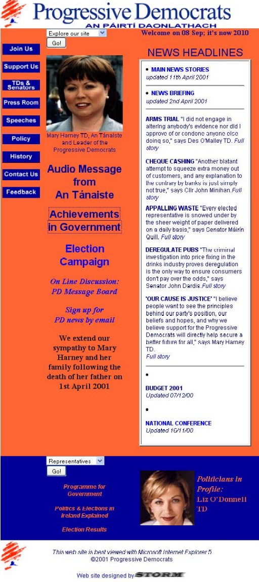 websiteApril2001