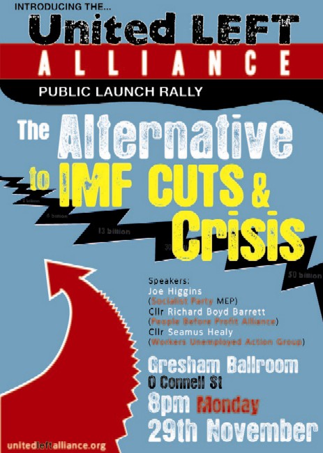 United Left Alliance Launch United Left Alliance