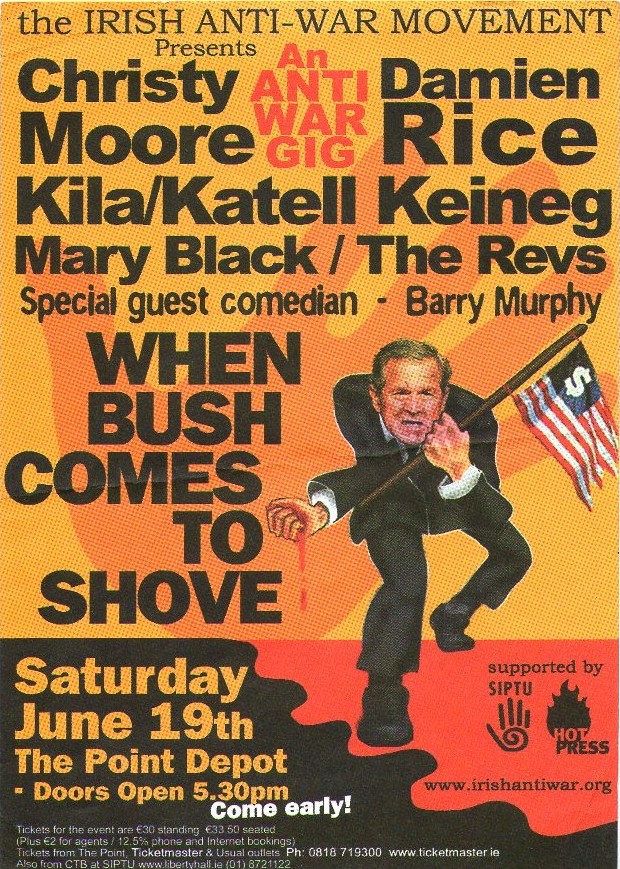 When Bush Comes To Shove Sat 19th June 2004
