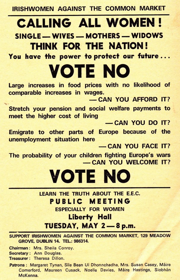 Ir Women Against EEC Meeting Notice1