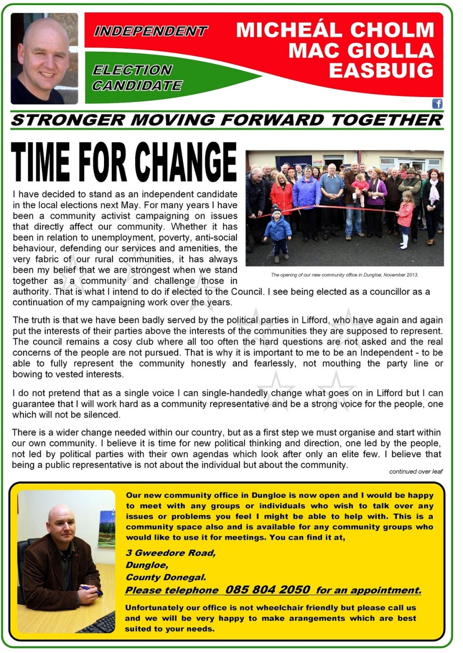 Micheálsnewsletter1