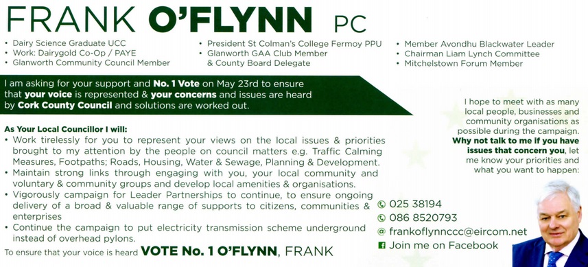 Niall Keady press release