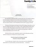 Family & Life 8th Amendment Fundraising Letter page&nbsp;1